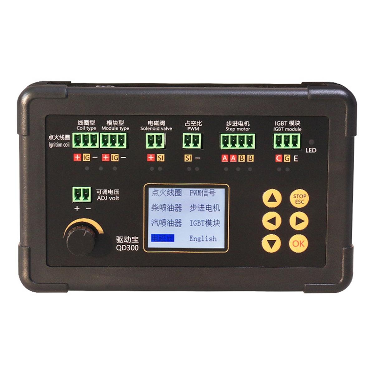 2025+QD300 Automobile Ignition Coil Tester IGBT Idle Stepper Motor Solenoid Valve Injector PWM Actuator Fault Detector China Mainland
2025+QD300 Automobile Ignition Coil Tester IGBT Idle Stepper Motor Solenoid Valve Injector PWM Actuator Fault Detector China Mainland