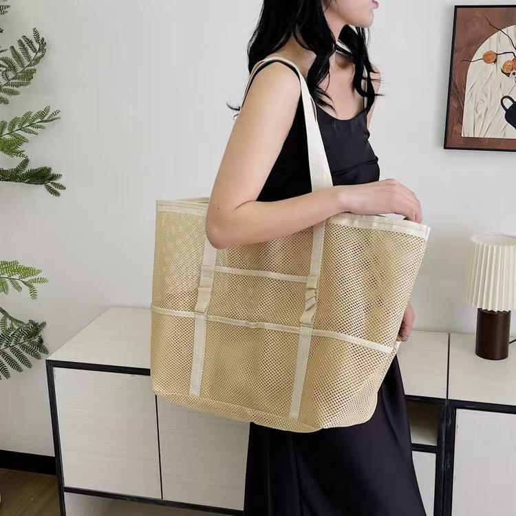Women s Large Capacity Mesh Shopping Bag 2024 - Fitness, Storage, Single Shoulder, Handbag, Swimming 57*21*37
Women s Large Capacity Mesh Shopping Bag 2024 - Fitness, Storage, Single Shoulder, Handbag, Swimming 57*21*37