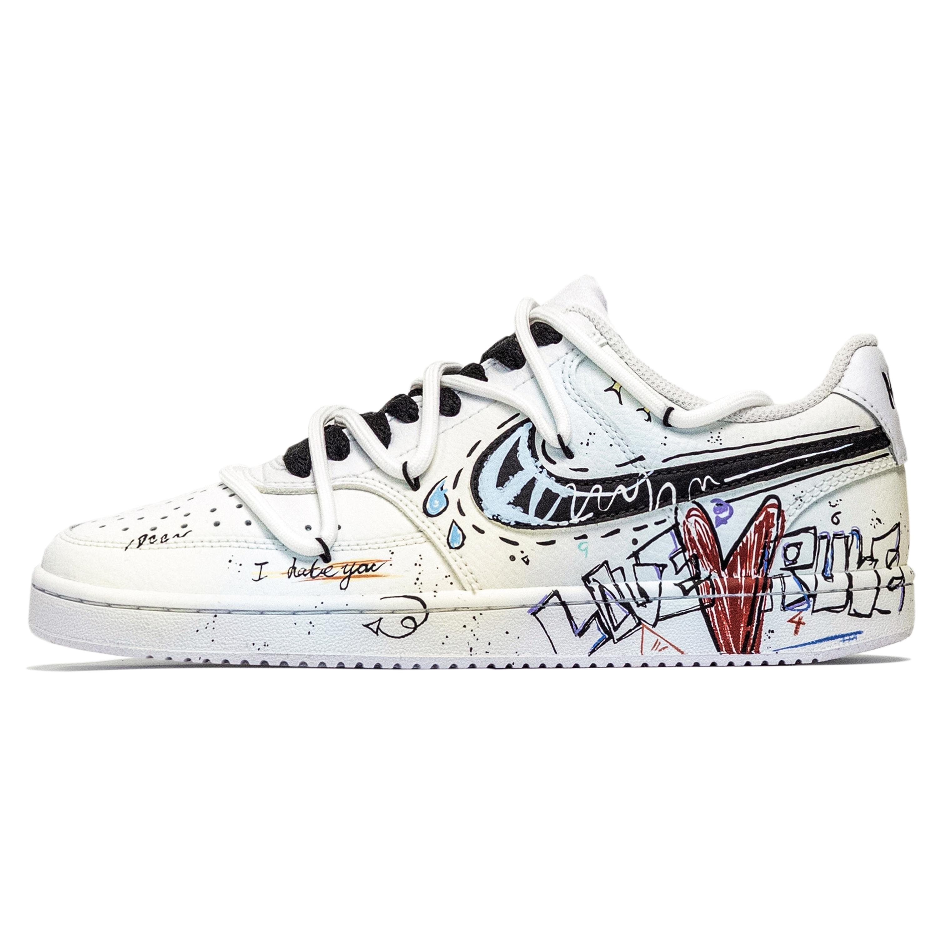 Nike Court Vision 1 The Great Journey West, The Law Of Love Leather Cushioning, Wear Resistant Low top Skateboard Shoes DH2987-101(Team256-) 44.5
Nike Court Vision 1 The Great Journey West, The Law Of Love Leather Cushioning, Wear Resistant Low top Skateboard Shoes DH2987-101(Team256-) 44.5