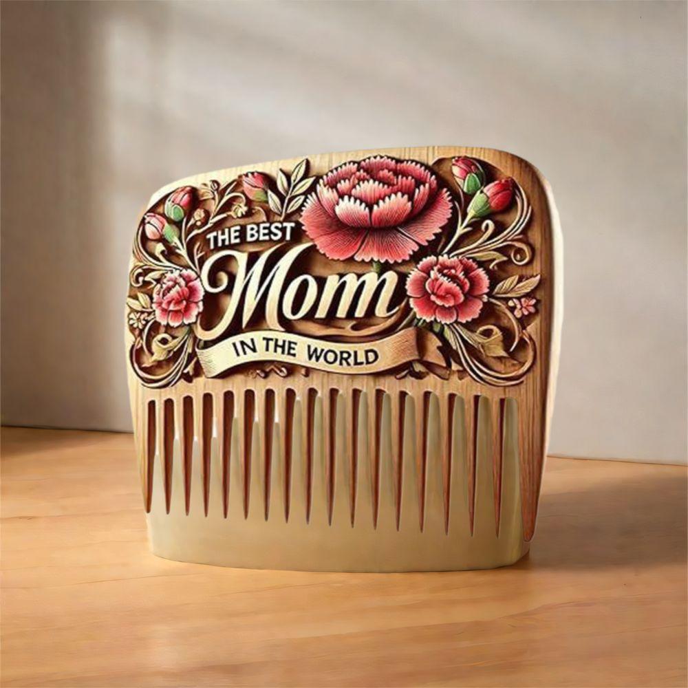 Natural Mother s Day Comb Anti-Static Massage Wood Comb Wood Carving Combs Mother s Day Gift Style 4
Natural Mother s Day Comb Anti-Static Massage Wood Comb Wood Carving Combs Mother s Day Gift Style 4