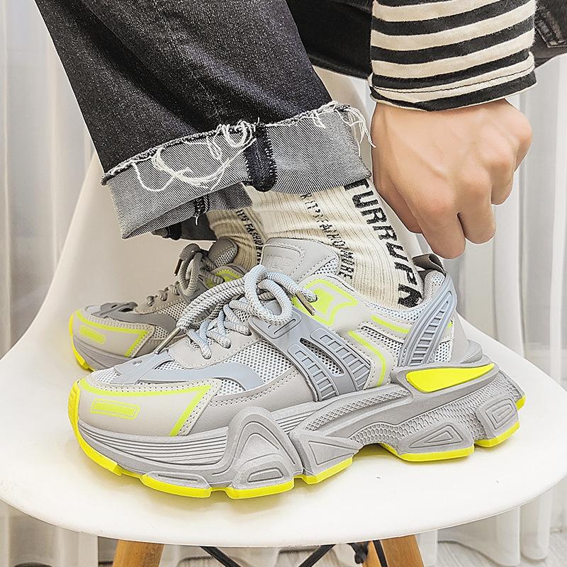 2024 autumn and winter sports mesh casual men s shoes live broadcast trendy dad shoes men s youth outdoor sports Korean version shoes 39 чорний
2024 autumn and winter sports mesh casual men s shoes live broadcast trendy dad shoes men s youth outdoor sports Korean version shoes 39 чорний