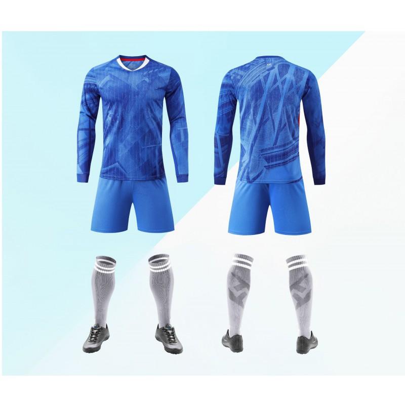 Long-sleeved Football Uniform Suit Men s Printed Adult Children s Competition Training Uniforms Primary School Students Sports 28
Long-sleeved Football Uniform Suit Men s Printed Adult Children s Competition Training Uniforms Primary School Students Sports 28