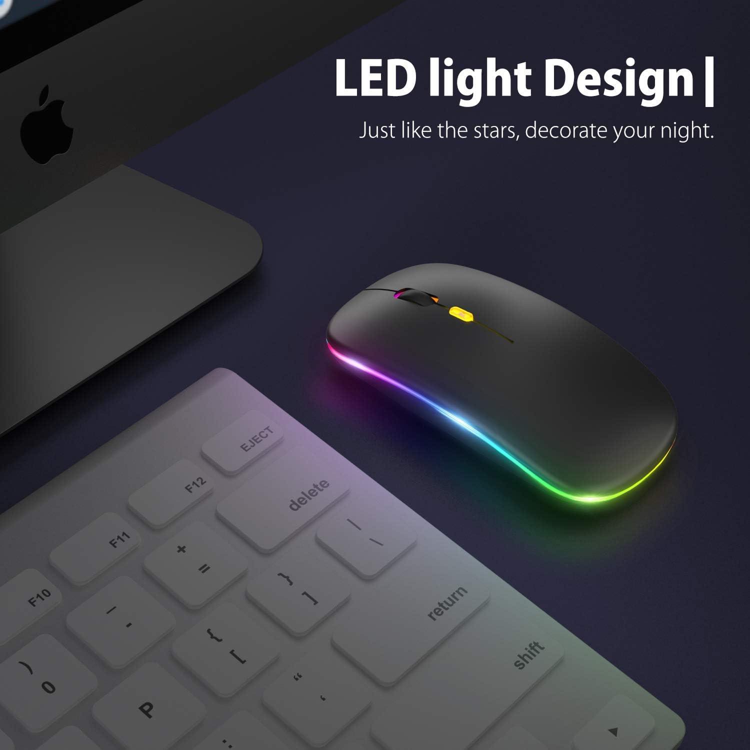 M105D Bluetooth-compatible/2.4G Wireless Mouse Silent Backlight Computer Laptop Mice Black
M105D Bluetooth-compatible/2.4G Wireless Mouse Silent Backlight Computer Laptop Mice Black