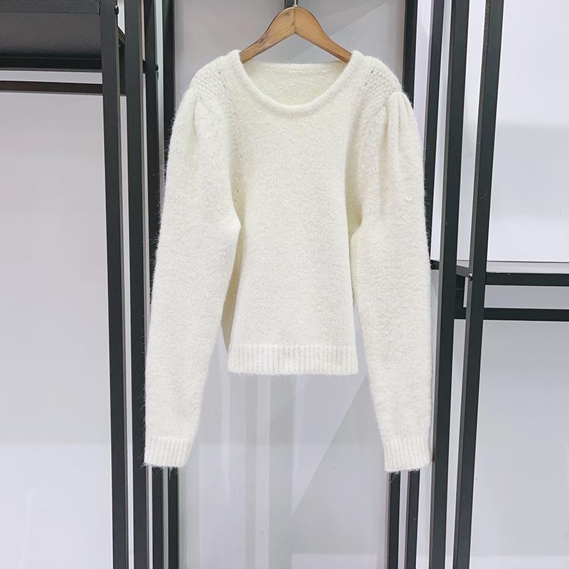 French Niche 2026 Spring Solid Round Neck Knit Sweater with Padded Shoulders & Pleated A-line Long Skirt Set Small
French Niche 2026 Spring Solid Round Neck Knit Sweater with Padded Shoulders & Pleated A-line Long Skirt Set Small