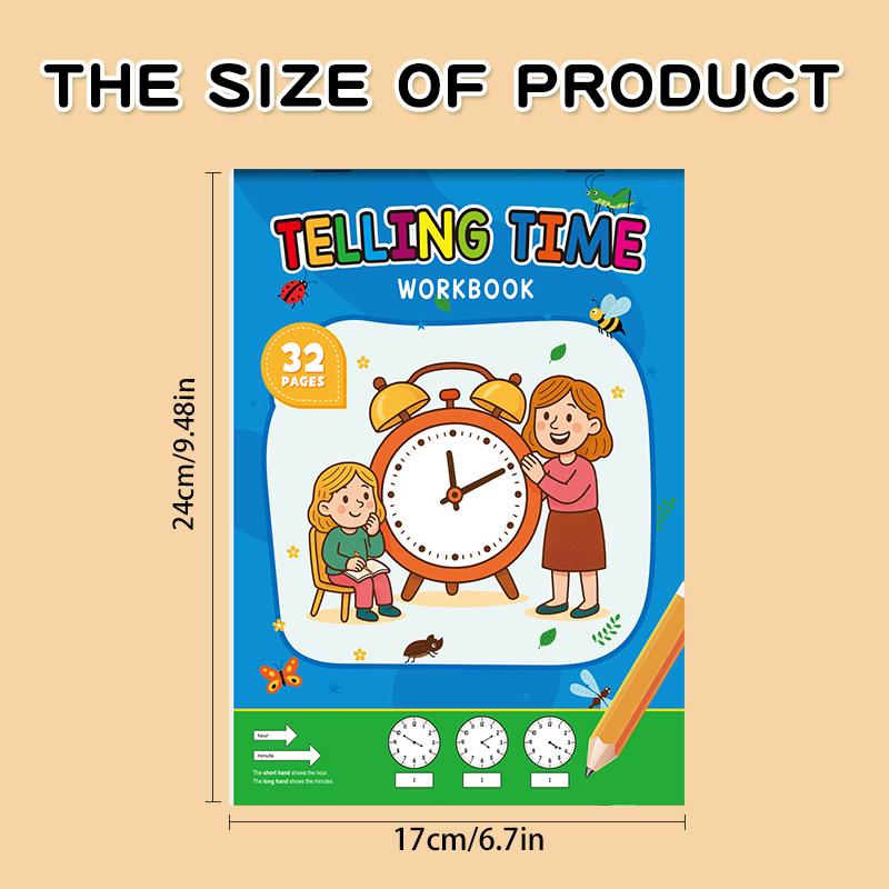 Non-Toxic Children S Workbook Learning To Tell Time Family Kindergarten Classroom Teaching
Non-Toxic Children S Workbook Learning To Tell Time Family Kindergarten Classroom Teaching