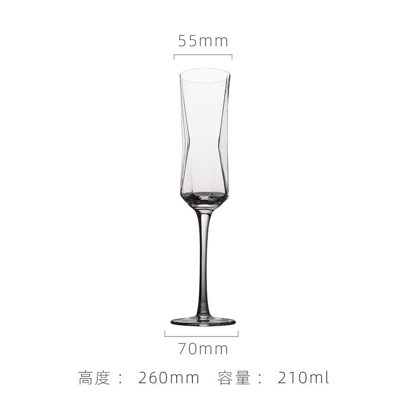 Geometric Red Wine Glass European Champagne Cup Colorful High Footed Crystal Goblet for Home 301-400ml
Geometric Red Wine Glass European Champagne Cup Colorful High Footed Crystal Goblet for Home 301-400ml