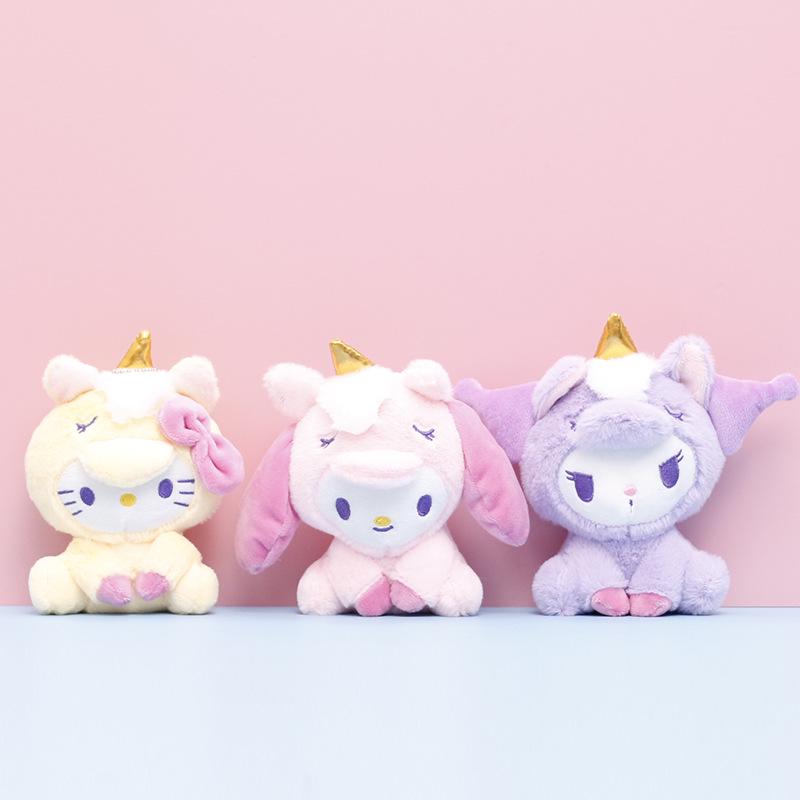 Плюшевые куклы Sanrio Единорог Куроми и Май Мелоди - Подвеска для подарочного пакета для девочек 14 cm
Плюшевые куклы Sanrio Единорог Куроми и Май Мелоди - Подвеска для подарочного пакета для девочек 14 cm