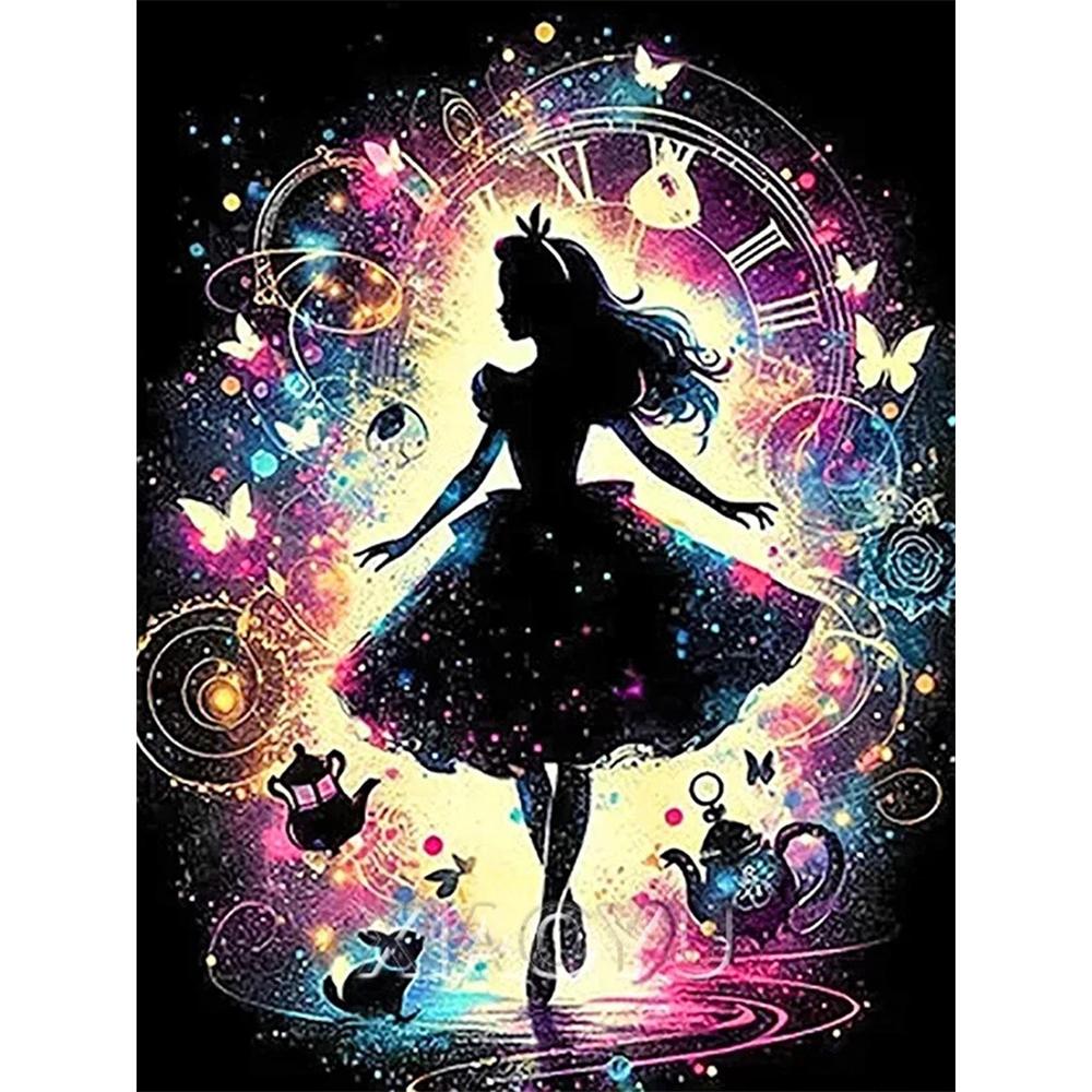 Disney 5D DIY Diamond Painting Decoration Alice in Wonderland Illustration Diamond Embroidery Rhinestone Cross Stitch Set Handmade Round 20x30cm
Disney 5D DIY Diamond Painting Decoration Alice in Wonderland Illustration Diamond Embroidery Rhinestone Cross Stitch Set Handmade Round 20x30cm