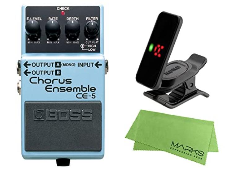 BOSS Chorus Ensemble KORG Pitchclip 2 Original Cloth Set - CE-5 + PC-2 + Mark s
BOSS Chorus Ensemble KORG Pitchclip 2 Original Cloth Set - CE-5 + PC-2 + Mark s
