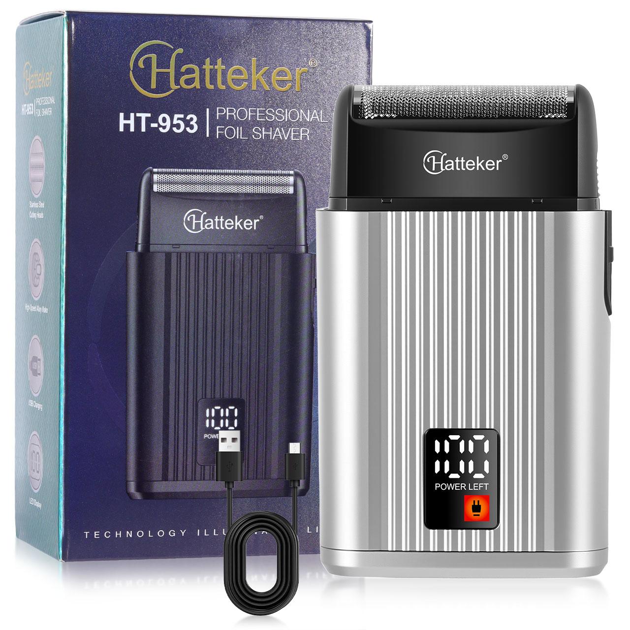 Hatteker Stainless Steel Floating Blade Shaver - USB-C Rechargeable Compact Grooming Tool серебряный
Hatteker Stainless Steel Floating Blade Shaver - USB-C Rechargeable Compact Grooming Tool серебряный