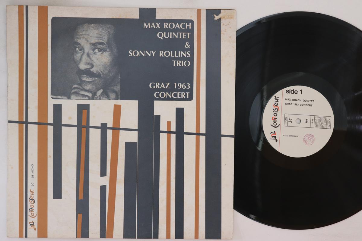 LP Record MAX ROACH SONNY ROLLINS Graz 1963 Concert JC108 JAZZ CONNOISSE Italy Jazz Used
LP Record MAX ROACH SONNY ROLLINS Graz 1963 Concert JC108 JAZZ CONNOISSE Italy Jazz Used