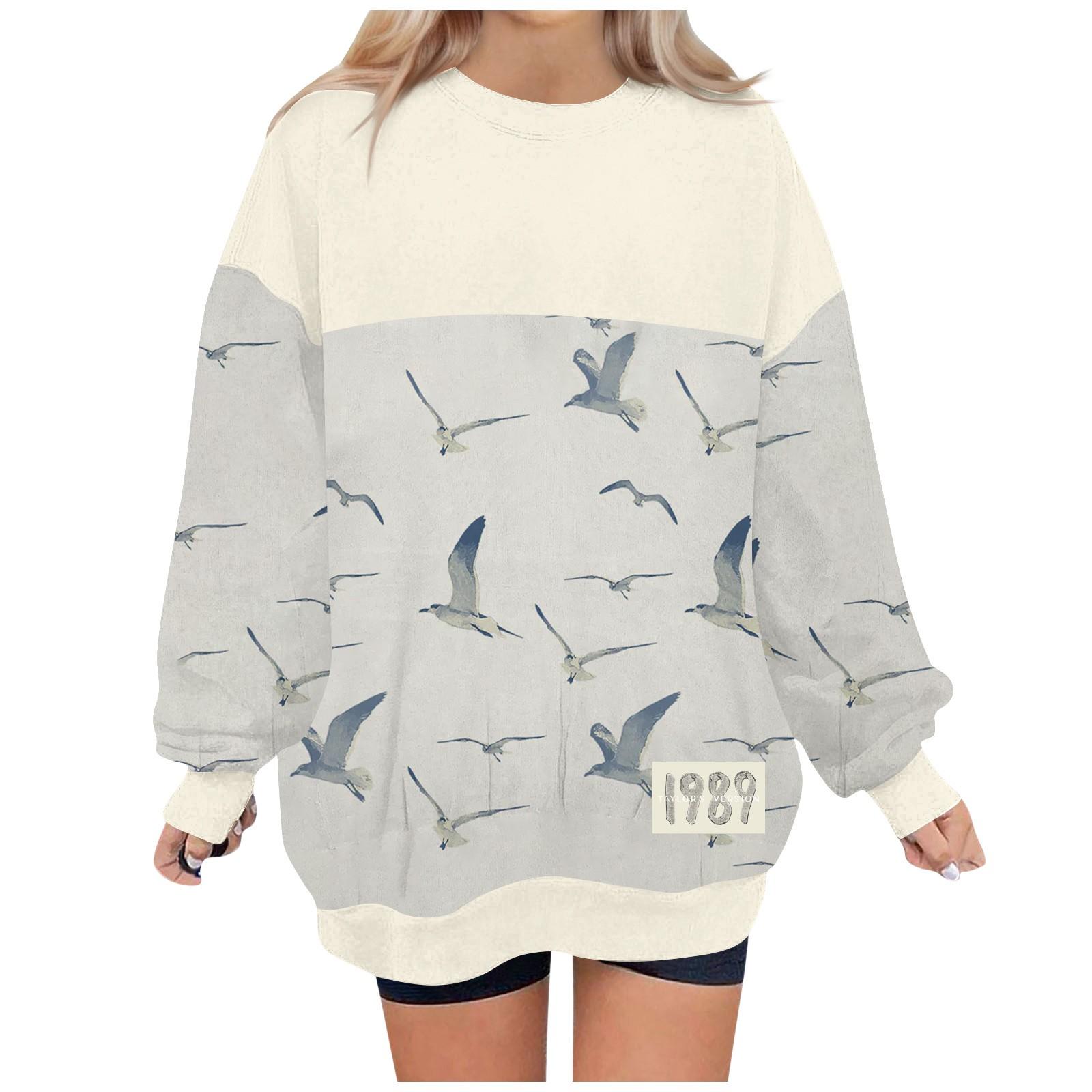 Women s Casual Fashion Print Long Sleeve O-Neck Pullover Top XL бежевий
Women s Casual Fashion Print Long Sleeve O-Neck Pullover Top XL бежевий