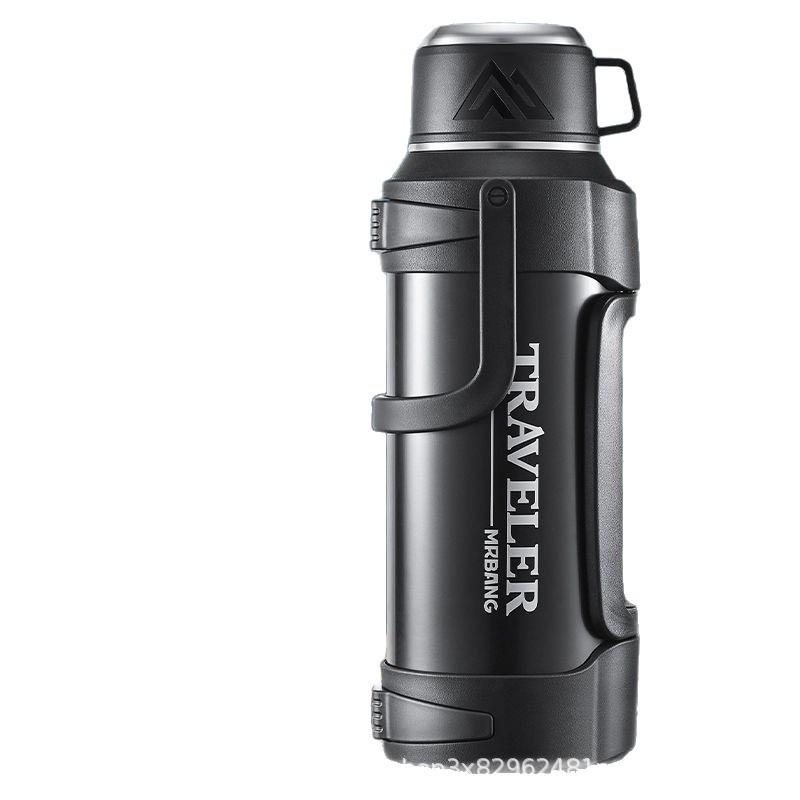 New Model 304 Stainless Steel Insulated Thermos - Large Capacity Portable Water Bottle for Travel, Home, and Camping Steel Natural Color 1200ml
New Model 304 Stainless Steel Insulated Thermos - Large Capacity Portable Water Bottle for Travel, Home, and Camping Steel Natural Color 1200ml