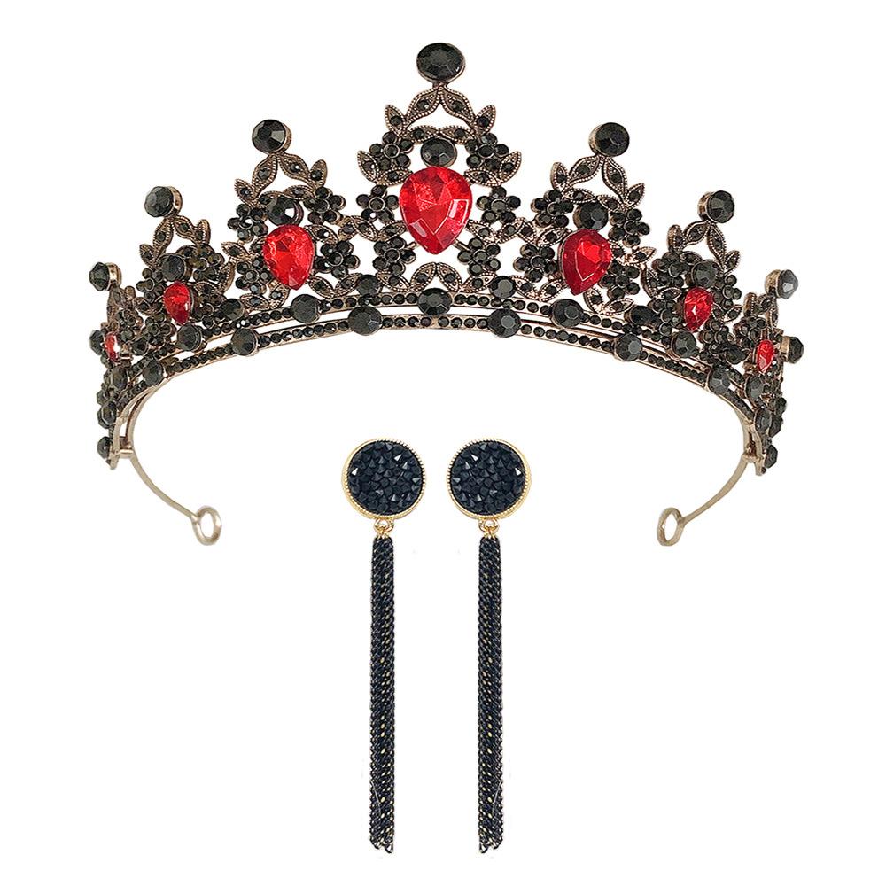 Baroque Retro Black Luxury Crown Bridal Tiara Wedding Dress Birthday Queen Crown
Baroque Retro Black Luxury Crown Bridal Tiara Wedding Dress Birthday Queen Crown