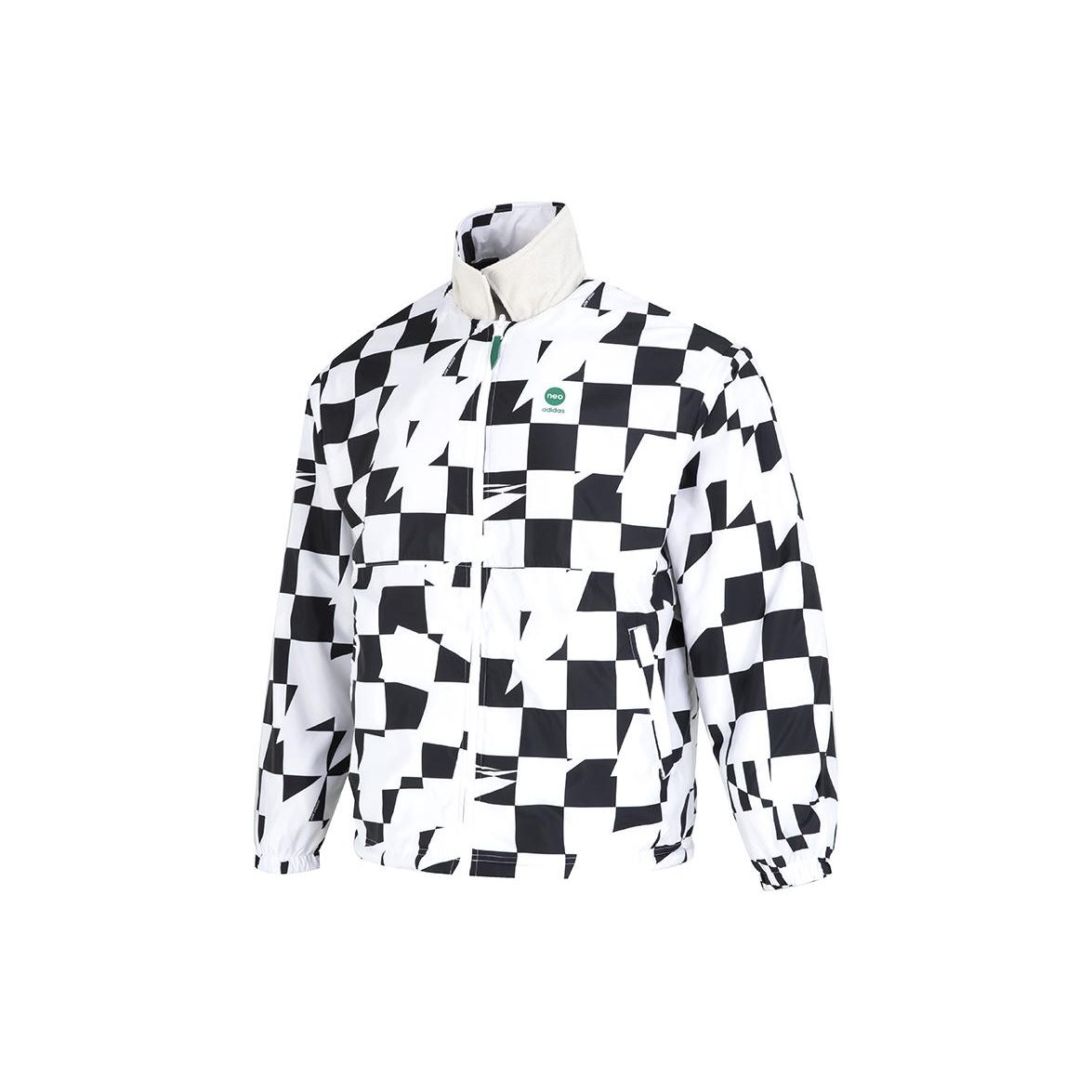 Adidas Neo U Vbe Rev Jkt клетчатая куртка с логотипом на пуговицах и длинным рукавом с откидным воротником, куртки унисекс, черный, белый цвет HU1111
Adidas Neo U Vbe Rev Jkt клетчатая куртка с логотипом на пуговицах и длинным рукавом с откидным воротником, куртки унисекс, черный, белый цвет HU1111