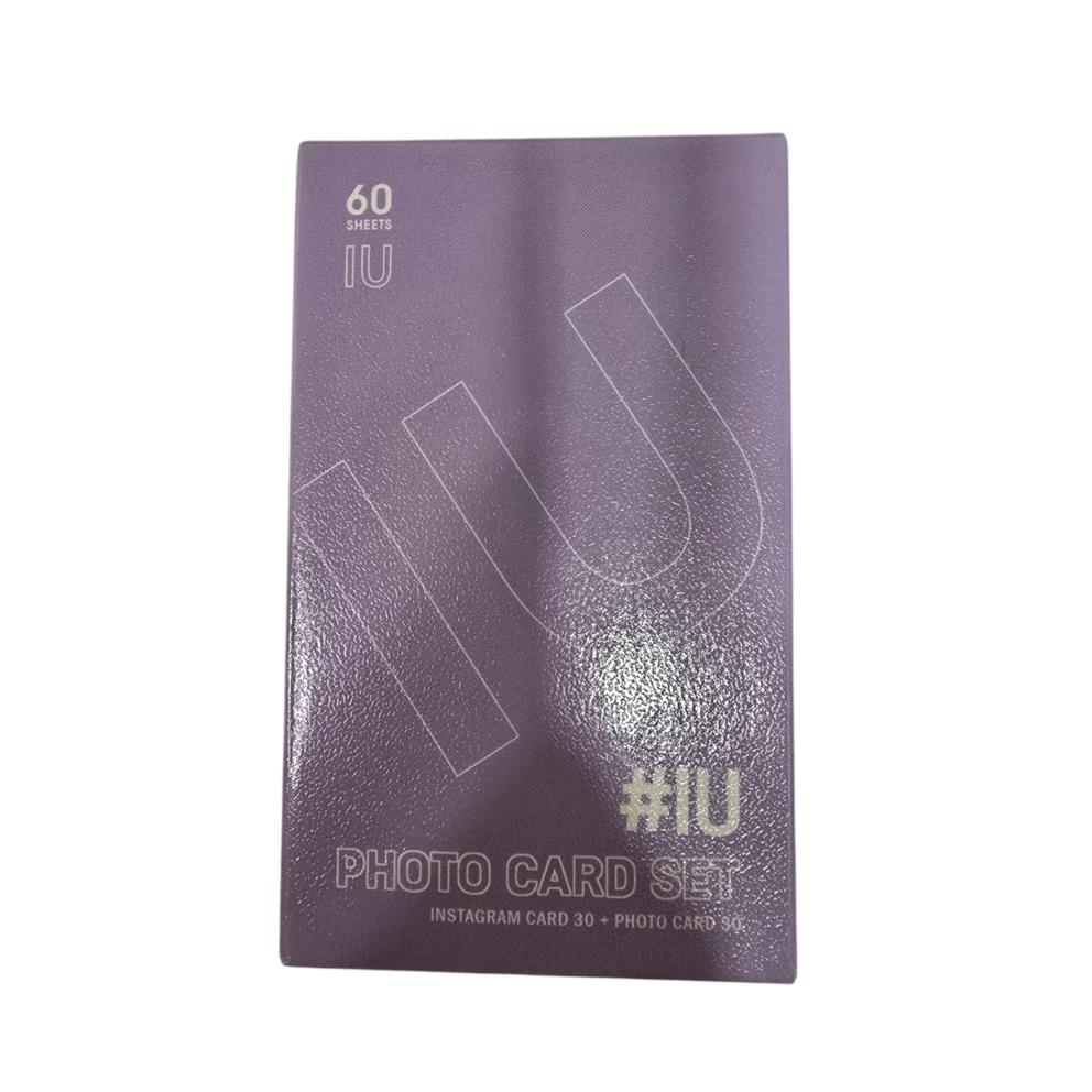 Товары IU фотокарточка карта Insta специальная фотокарточка 60 штук
Товары IU фотокарточка карта Insta специальная фотокарточка 60 штук