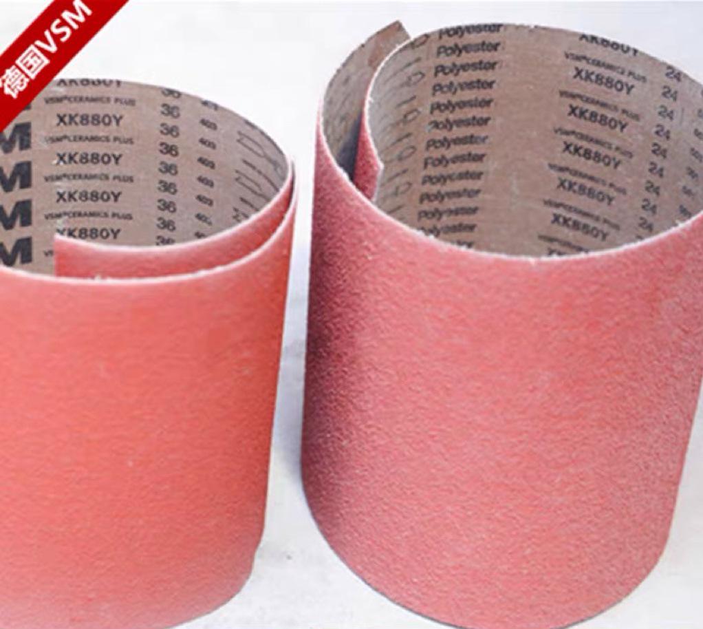 VSM Sandpaper Roll XK870X & XK880Y 330*10 for Grinding & Polishing Metal, Stainless Steel - German Imported Abrasive Cloth Belt
VSM Sandpaper Roll XK870X & XK880Y 330*10 for Grinding & Polishing Metal, Stainless Steel - German Imported Abrasive Cloth Belt