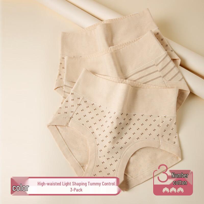 Dingguagua Women s High-Waist Cotton Blend Tummy Control Underwear 3-Pack
Dingguagua Women s High-Waist Cotton Blend Tummy Control Underwear 3-Pack