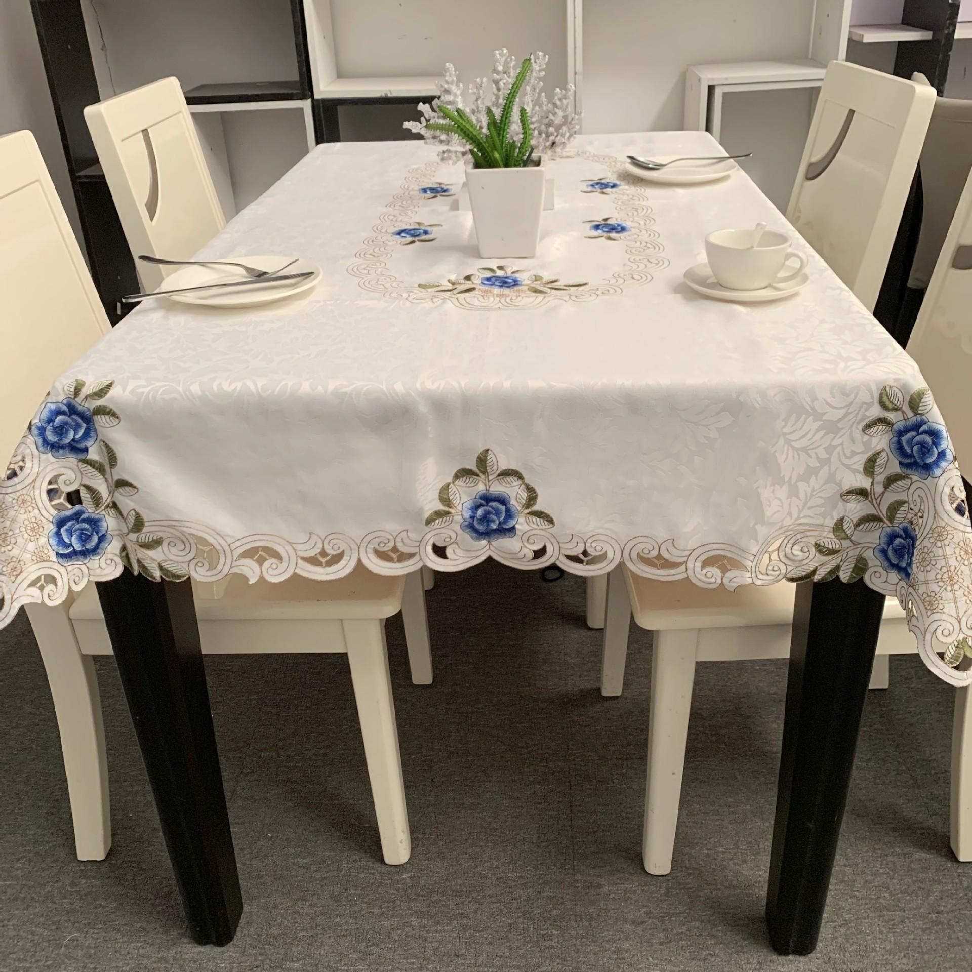 Европейская вышитая скатерть Пасторальная вышивка Прямоугольная Бытовая Скатерть для кофейного столика Полиэстеровая жаккардовая ткань Скатерть 88x150cm
Европейская вышитая скатерть Пасторальная вышивка Прямоугольная Бытовая Скатерть для кофейного столика Полиэстеровая жаккардовая ткань Скатерть 88x150cm