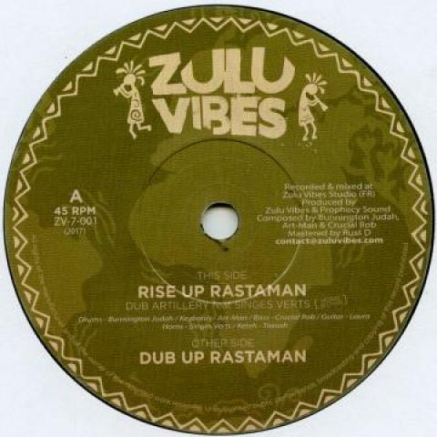 7inch Record DUB ARITILLERY, LES SINGES VERTES - Rise Up Rastaman / Dub ZV7001 Zulu Vibes 2017 Europe Reggae, Ska & Dub
7inch Record DUB ARITILLERY, LES SINGES VERTES - Rise Up Rastaman / Dub ZV7001 Zulu Vibes 2017 Europe Reggae, Ska & Dub