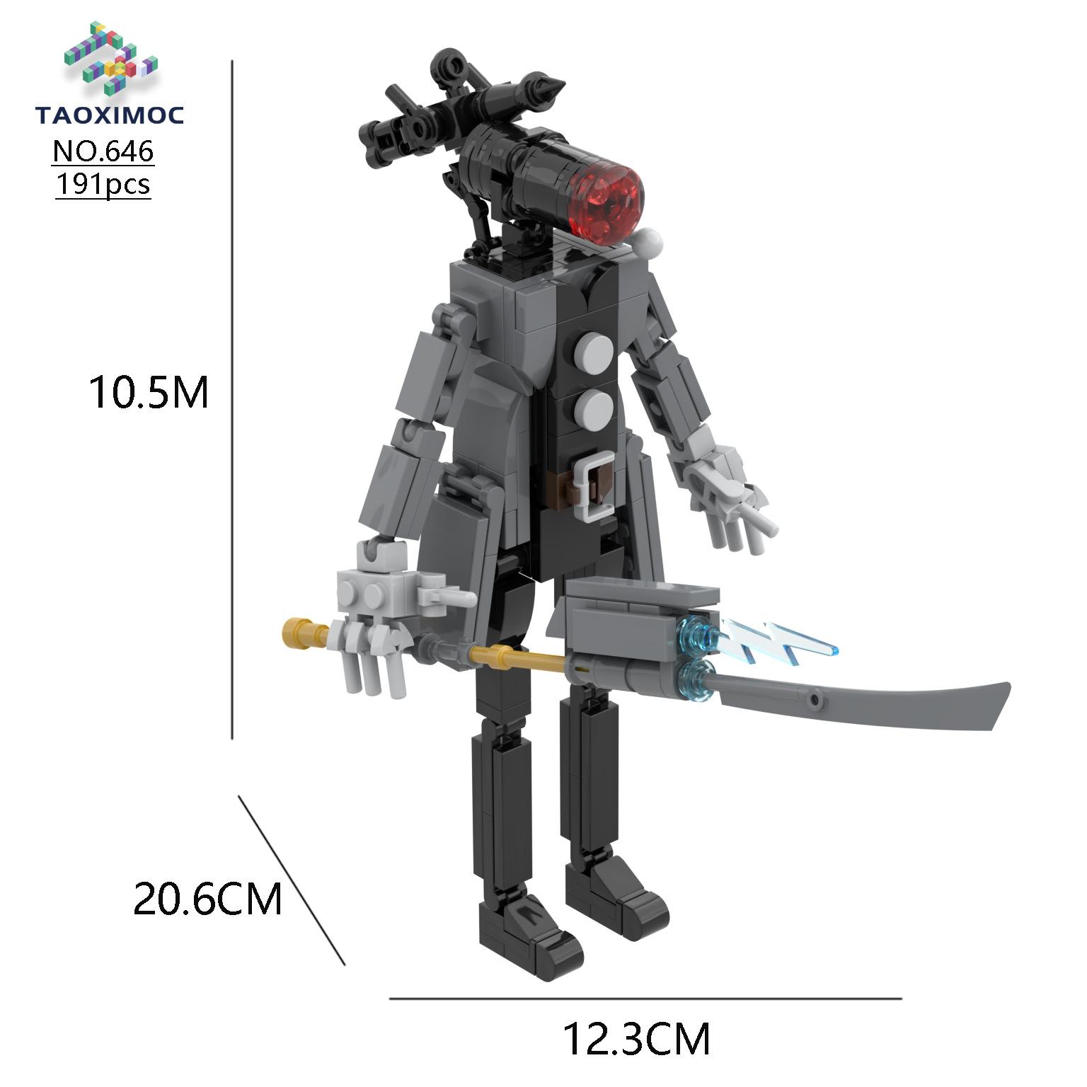 Строительные блоки Skibidi Titan TV Man, популярные видеоперсонажи «Туалет против фотографа», игровые модели, блоки коллекционного издания, отличный подарок для детей
Строительные блоки Skibidi Titan TV Man, популярные видеоперсонажи «Туалет против фотографа», игровые модели, блоки коллекционного издания, отличный подарок для детей