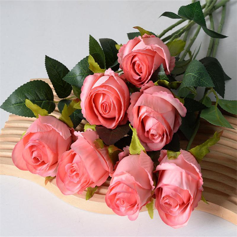 Bulgarian Rose Plastic Artificial Flower Long Branch Roses High-End Home Room Decoration Bouquet Bedroom Living Room Decoration
Bulgarian Rose Plastic Artificial Flower Long Branch Roses High-End Home Room Decoration Bouquet Bedroom Living Room Decoration