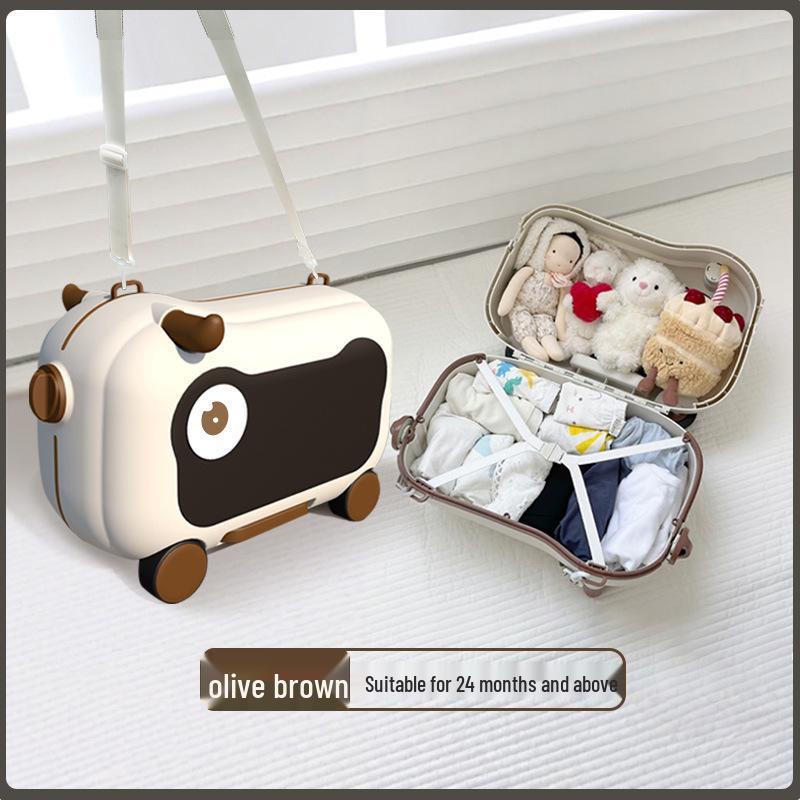 Дитяча валіза-самокат 2-в-1 - Ручна поклажа та коляска коричневий/оливковий
Дитяча валіза-самокат 2-в-1 - Ручна поклажа та коляска коричневий/оливковий