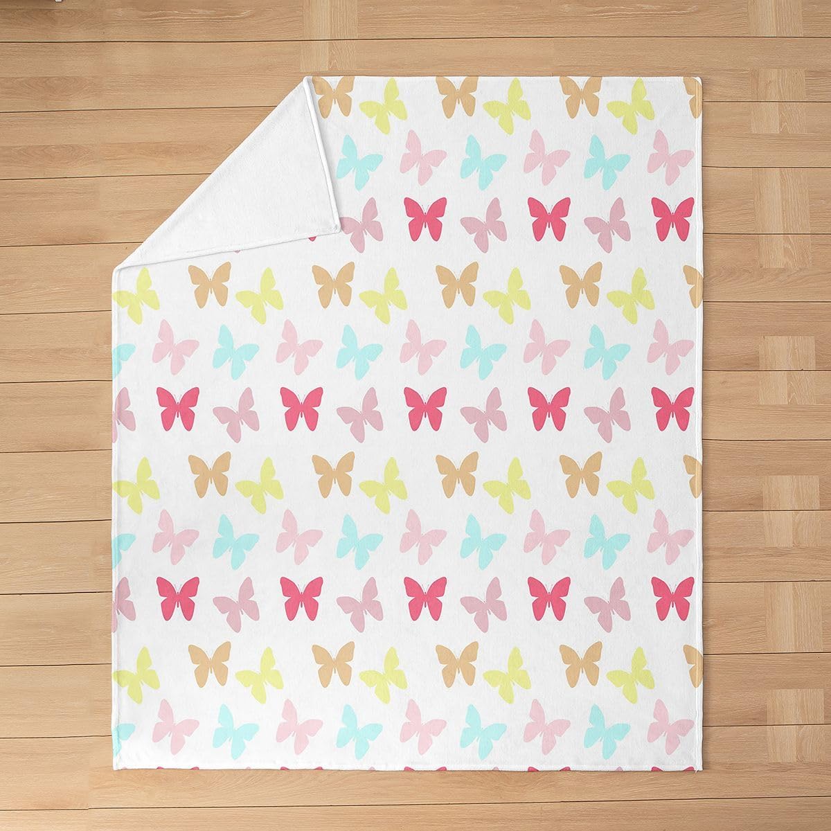 Pink Rose Butterfly Pattern Throw Blanket Floral Design for Bedroom Decor Gift for Her RomanticHomeStyle 70x100cm28x39in
Pink Rose Butterfly Pattern Throw Blanket Floral Design for Bedroom Decor Gift for Her RomanticHomeStyle 70x100cm28x39in