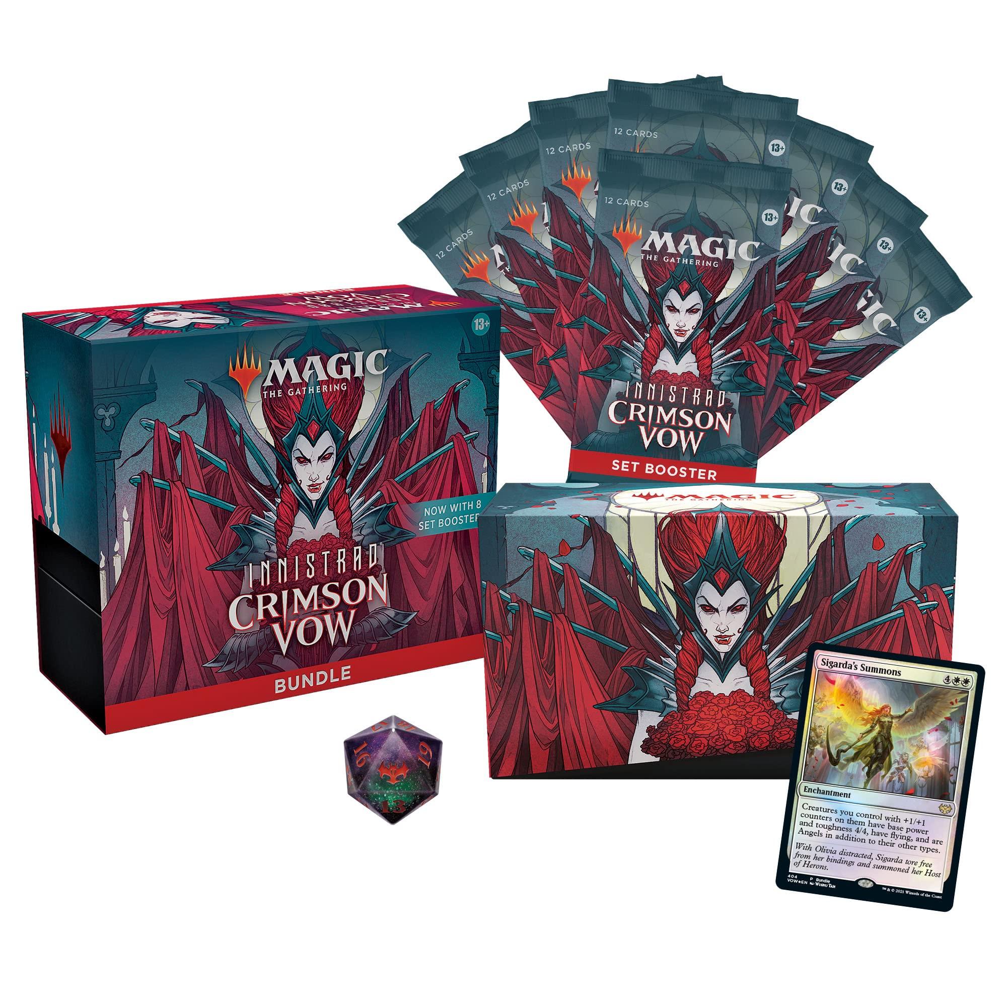 Комплект «The Gathering Crimson Bond» (англійська версія) C90620000 Колекційна картка MTG Wizards of the Coast C90620000 Magic Innistrad червоний
Комплект «The Gathering Crimson Bond» (англійська версія) C90620000 Колекційна картка MTG Wizards of the Coast C90620000 Magic Innistrad червоний
