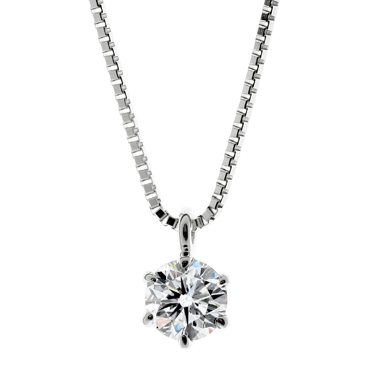 Cococal Platinum Necklace with Diamond Pendant 0.3ct
Cococal Platinum Necklace with Diamond Pendant 0.3ct