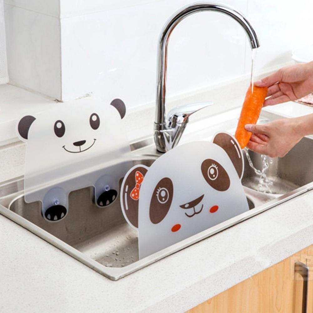 With Sucker Panda Splash Water Baffle Thickened Water Splash Guards Dish Fruit Vegetable Washing
With Sucker Panda Splash Water Baffle Thickened Water Splash Guards Dish Fruit Vegetable Washing