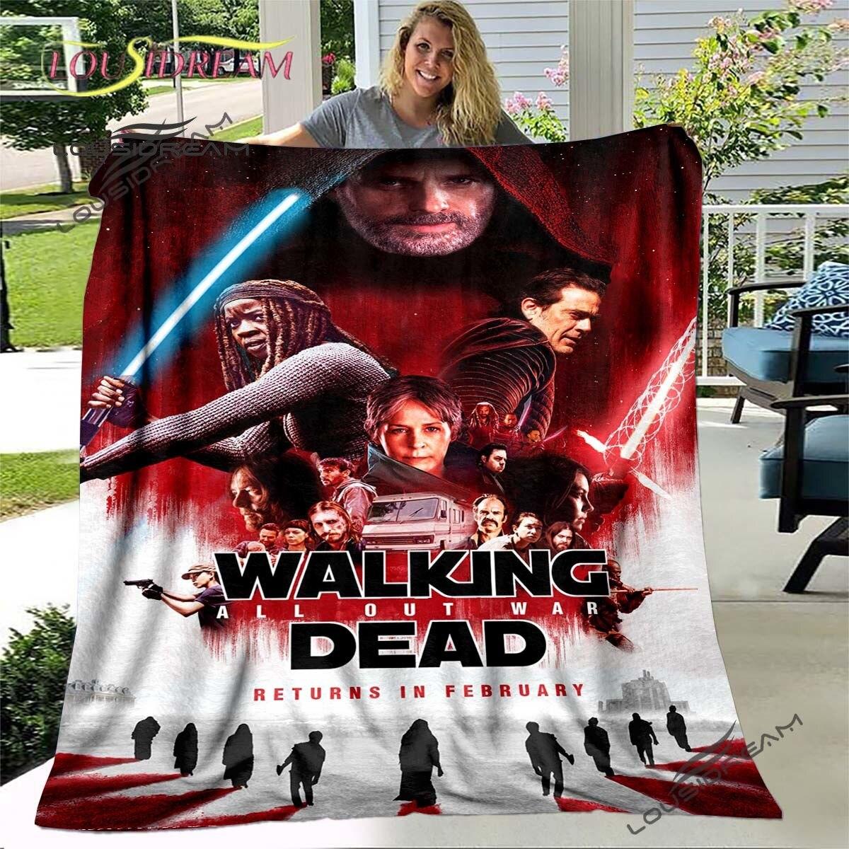 Daryl Dixon The Walking Dead Throws Blanket Horror TV Series Sofa Blanket for Adults and Children Bedroom Living Room Decoratio 75x90cm
Daryl Dixon The Walking Dead Throws Blanket Horror TV Series Sofa Blanket for Adults and Children Bedroom Living Room Decoratio 75x90cm