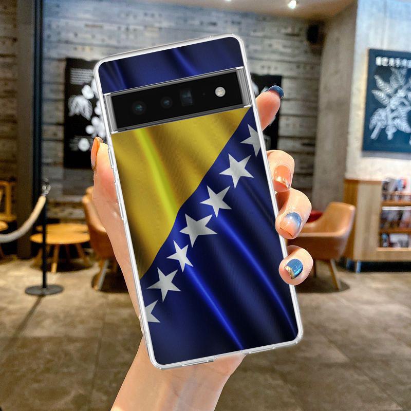 Bosnia And Herzegovina Passport Phone Case Cover for Google Pixel 9 8 7 6 5 4 4XL Soft TPU 7A 6A 5A Pro XL 5G Transparent Shell Pixel 8 PRO
Bosnia And Herzegovina Passport Phone Case Cover for Google Pixel 9 8 7 6 5 4 4XL Soft TPU 7A 6A 5A Pro XL 5G Transparent Shell Pixel 8 PRO