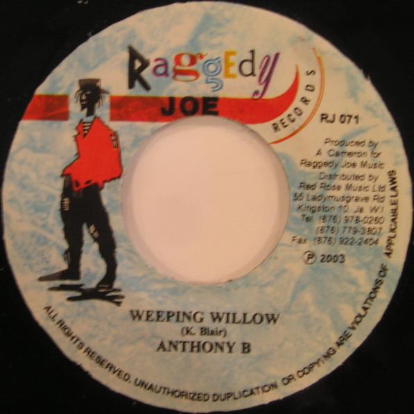 7-дюймовая пластинка ANTHONY B - Weeping Willow NONE Raggedy Joe Rec 2003 Ямайка Регги, Ска и Даб Б/У
7-дюймовая пластинка ANTHONY B - Weeping Willow NONE Raggedy Joe Rec 2003 Ямайка Регги, Ска и Даб Б/У