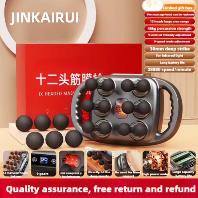 Jinkairui24 Массажные головки Массажный пистолет Глубокая ткань Мышцы Профессиональный класс Высокое качество Беспроводной Частотная вибрация Массажер Type c charge чёрный
Jinkairui24 Массажные головки Массажный пистолет Глубокая ткань Мышцы Профессиональный класс Высокое качество Беспроводной Частотная вибрация Массажер Type c charge чёрный
