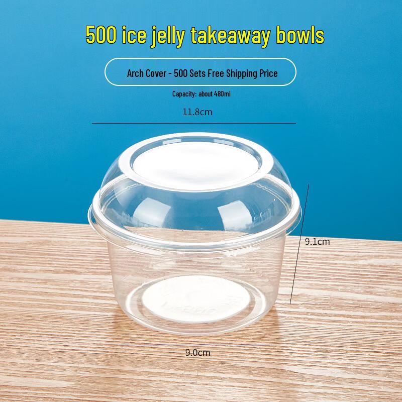 Disposable Thickened Dessert Bowls with Dome Lids
Disposable Thickened Dessert Bowls with Dome Lids