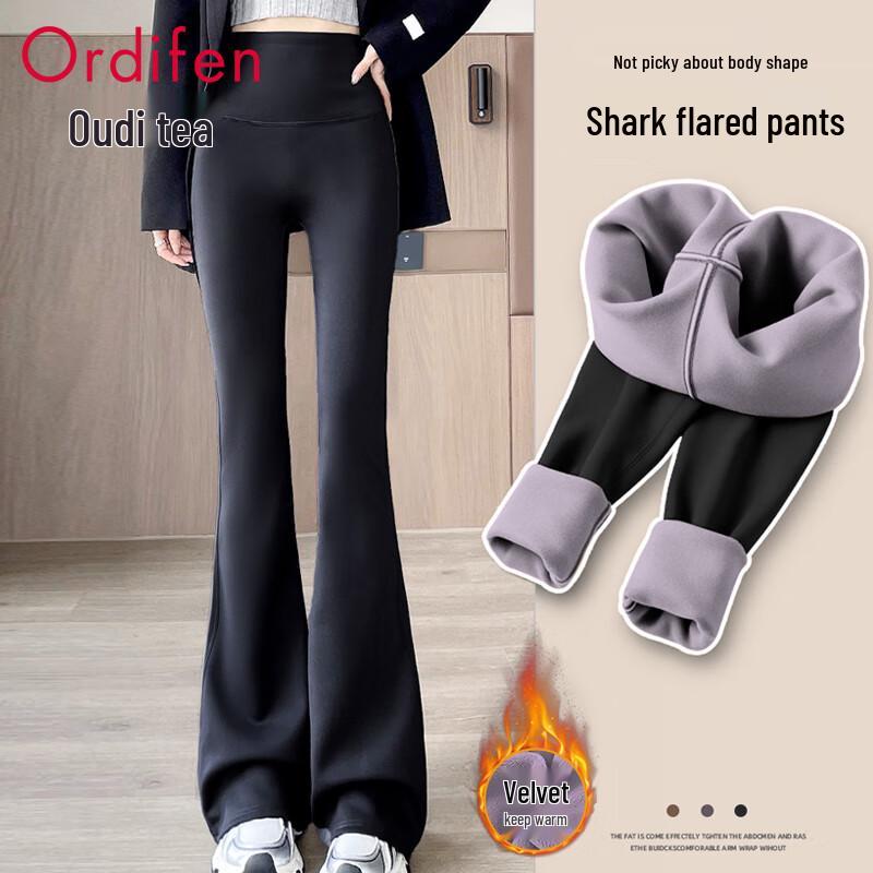 Женские флисовые леггинсы клеш «акулий хвост» Oudifen XL (132-154 lbs)
Женские флисовые леггинсы клеш «акулий хвост» Oudifen XL (132-154 lbs)