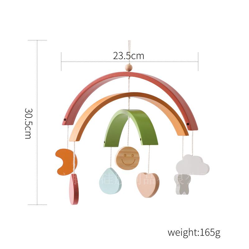 Подвесной мобиль «Радужные звезды и луна»: Успокаивающая игрушка для новорожденных
Подвесной мобиль «Радужные звезды и луна»: Успокаивающая игрушка для новорожденных