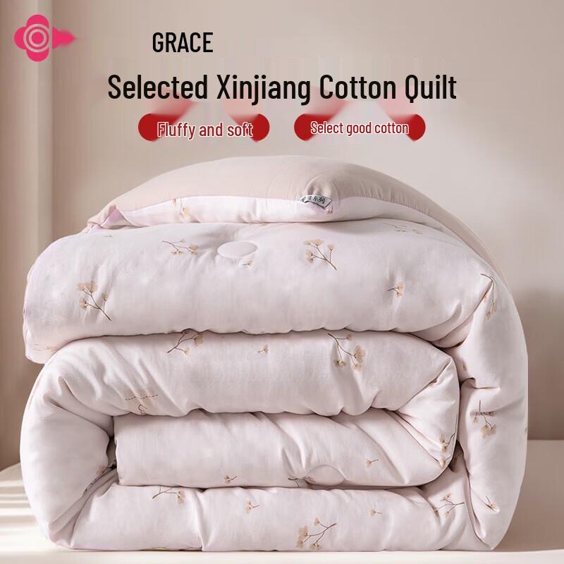 Grace Thickened Xinjiang Cotton Winter Quilt
Grace Thickened Xinjiang Cotton Winter Quilt