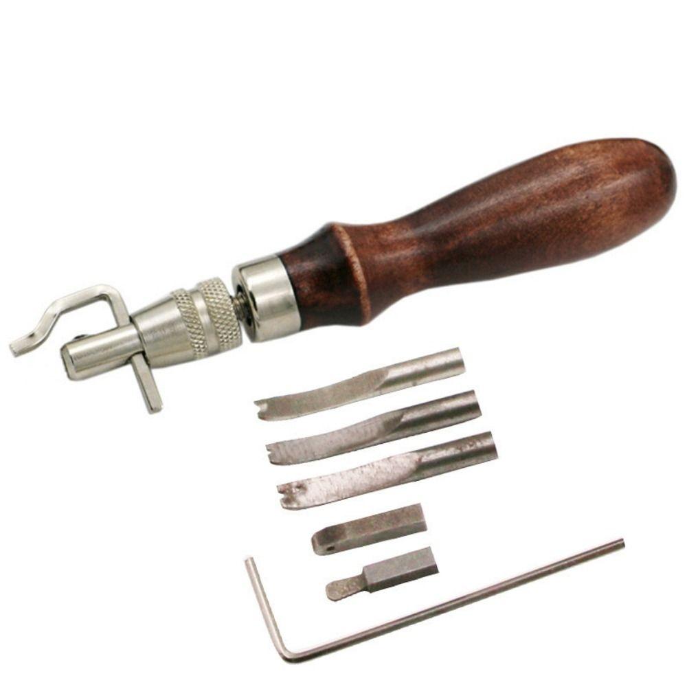Skiving Leather Stitching Sewing Tools Leather Tools Leathercraft knife Cutting Device Cutting Kit
Skiving Leather Stitching Sewing Tools Leather Tools Leathercraft knife Cutting Device Cutting Kit