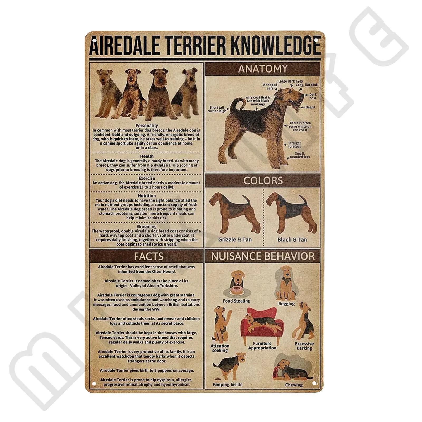 Airedale Terrier Kithchen Metal Tin Sign Funny Pets Signs Wall Decor Metal Poster Plaque for Bathroom Bar Office Cafe 12x8 Inch 30x40cm(11.8x15.7inch)
Airedale Terrier Kithchen Metal Tin Sign Funny Pets Signs Wall Decor Metal Poster Plaque for Bathroom Bar Office Cafe 12x8 Inch 30x40cm(11.8x15.7inch)