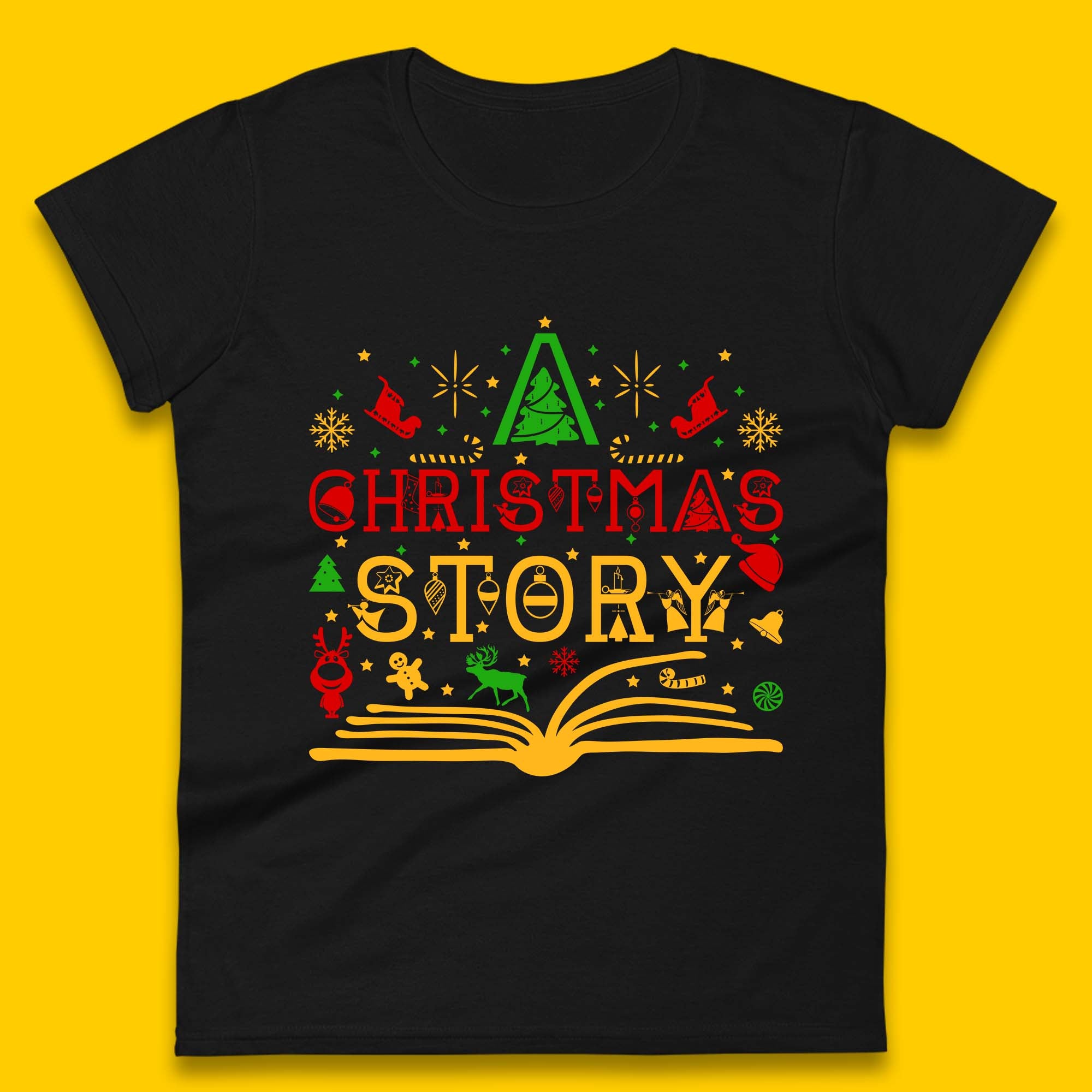 Christmas Womens T Shirt Mens Tops Tees Unisex A Christmas Story Top M
Christmas Womens T Shirt Mens Tops Tees Unisex A Christmas Story Top M