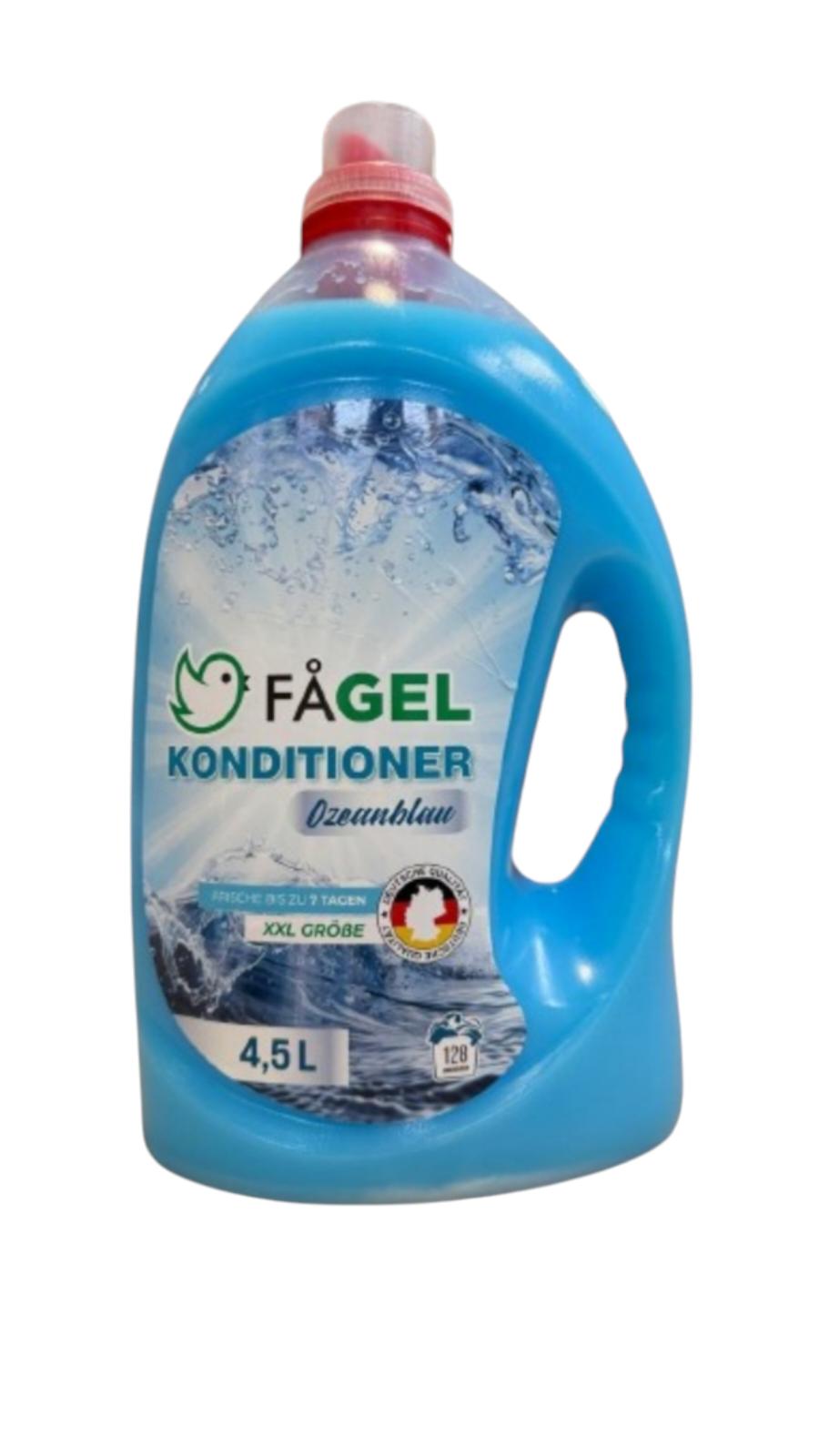 4,5 L Laundry Softener Fågel Ocean Blue 4,5 L
4,5 L Laundry Softener Fågel Ocean Blue 4,5 L