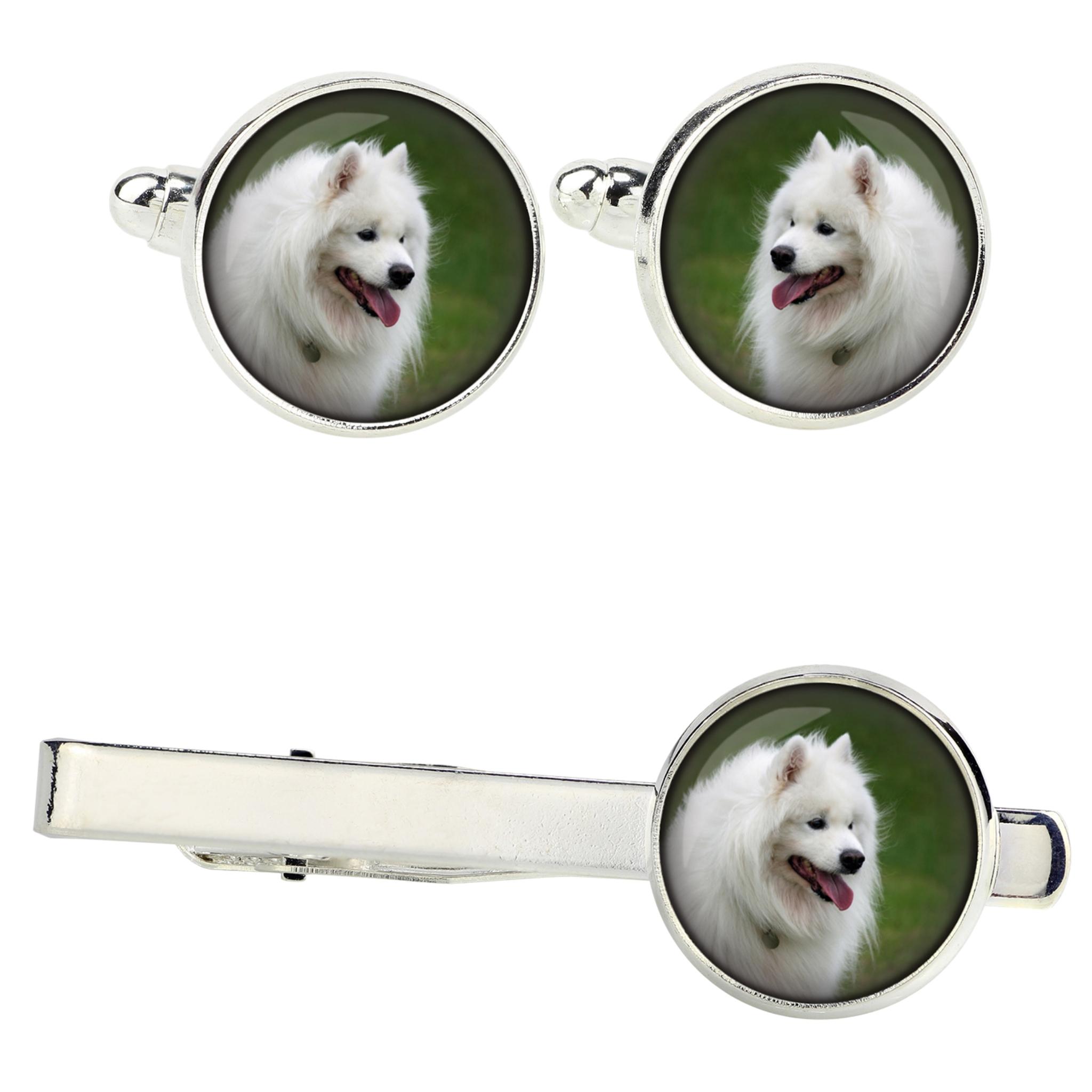 Samoyed, Bjelkier, Samoiedskaya Sobaka - cufflinks and tie with your photo, a suit decoration, men s jewelry from the Art-Dog brand.
Samoyed, Bjelkier, Samoiedskaya Sobaka - cufflinks and tie with your photo, a suit decoration, men s jewelry from the Art-Dog brand.