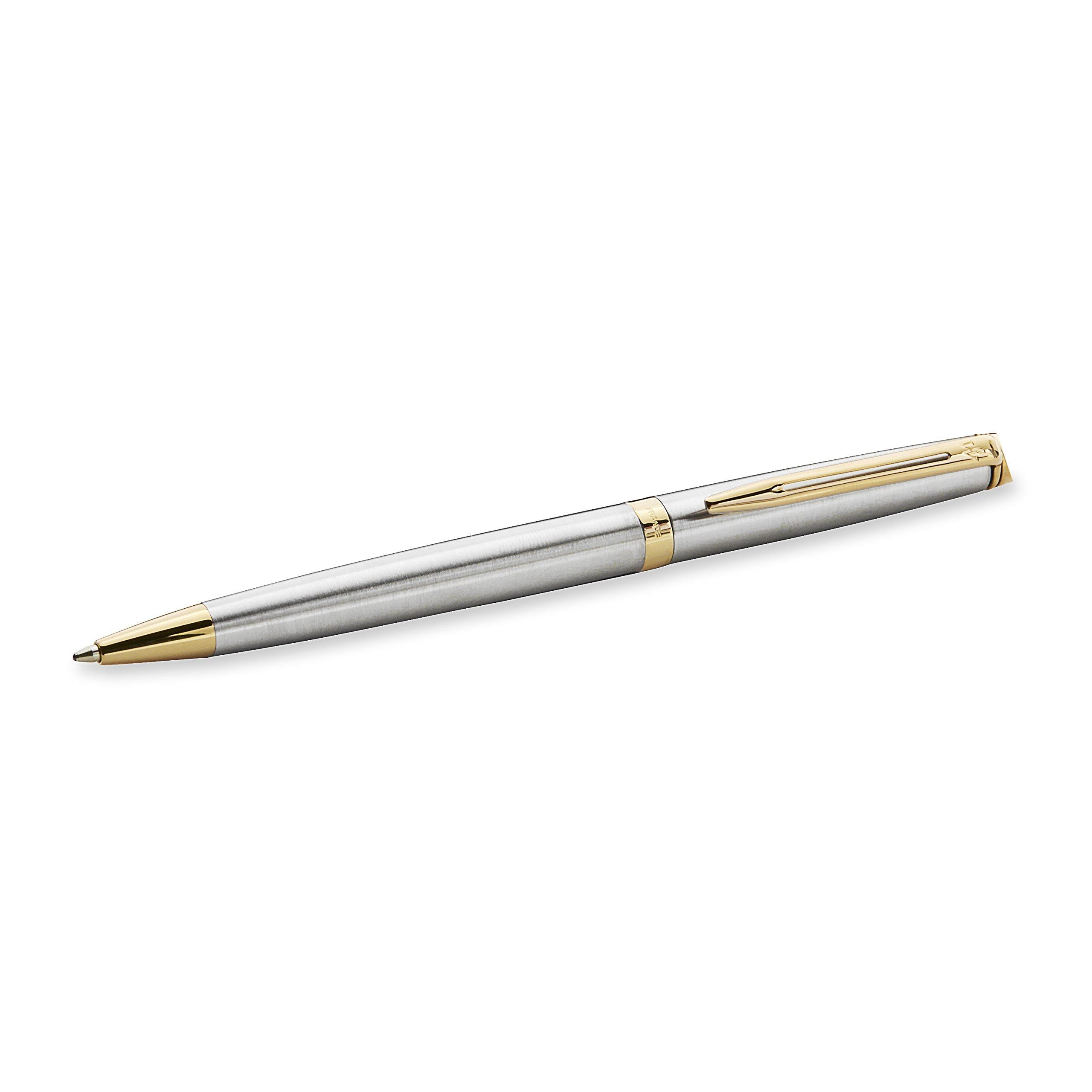 Шариковая ручка Waterman Metropolitan Essential из нержавеющей стали GT, официальный импорт S2259362, на масляной основе,
Шариковая ручка Waterman Metropolitan Essential из нержавеющей стали GT, официальный импорт S2259362, на масляной основе,