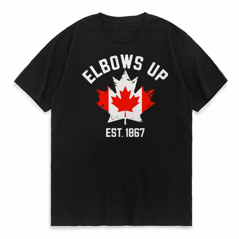 Elbows Up Canada T Shirt Funny Retro Canada Not 51st State Canadian Proud Gift Tshirt for Men Women Graphic Unisex Casual Tops 4XL
Elbows Up Canada T Shirt Funny Retro Canada Not 51st State Canadian Proud Gift Tshirt for Men Women Graphic Unisex Casual Tops 4XL