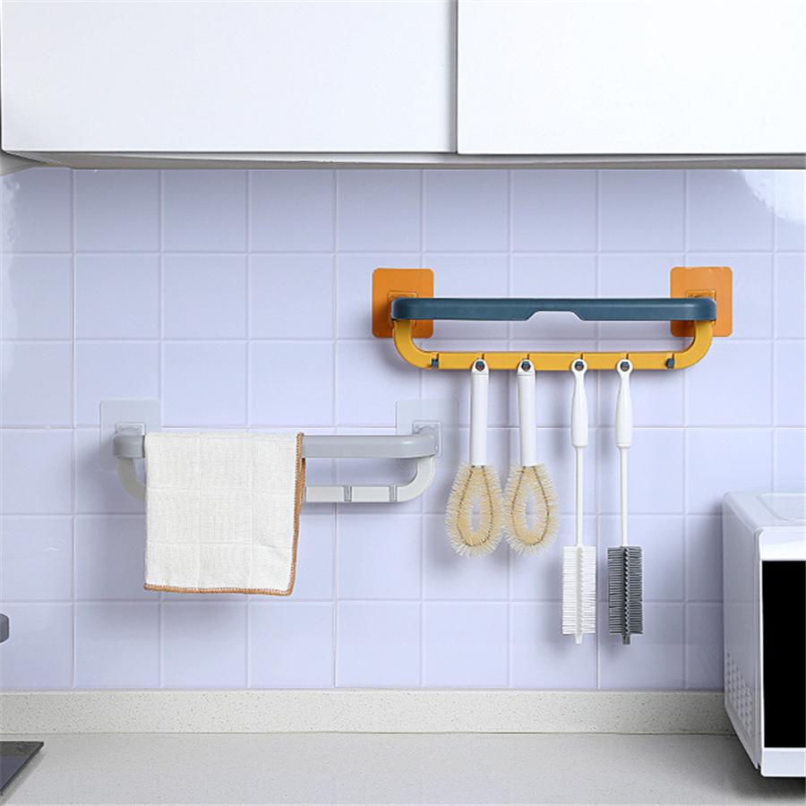 Wall Mounted towel Holder Bathroom Towel Rack Free Punch Rack For Bathroom Kitchen Organizer
Wall Mounted towel Holder Bathroom Towel Rack Free Punch Rack For Bathroom Kitchen Organizer