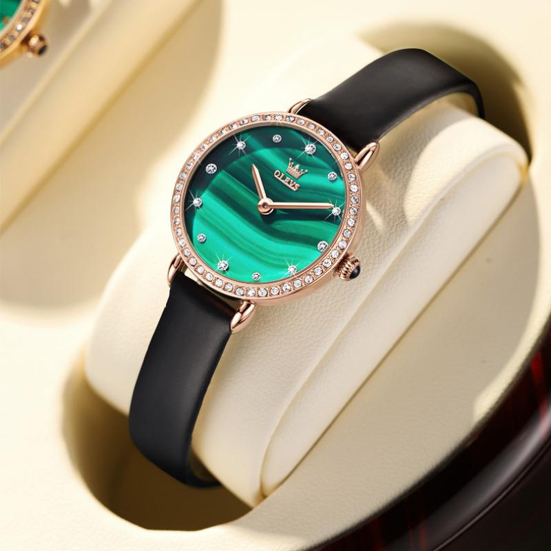 OLEVS Waterproof Fashion Women Wristwatches, Genuine Leather Strap Luxury Exquisite Japan Quartz Watches For Women
OLEVS Waterproof Fashion Women Wristwatches, Genuine Leather Strap Luxury Exquisite Japan Quartz Watches For Women