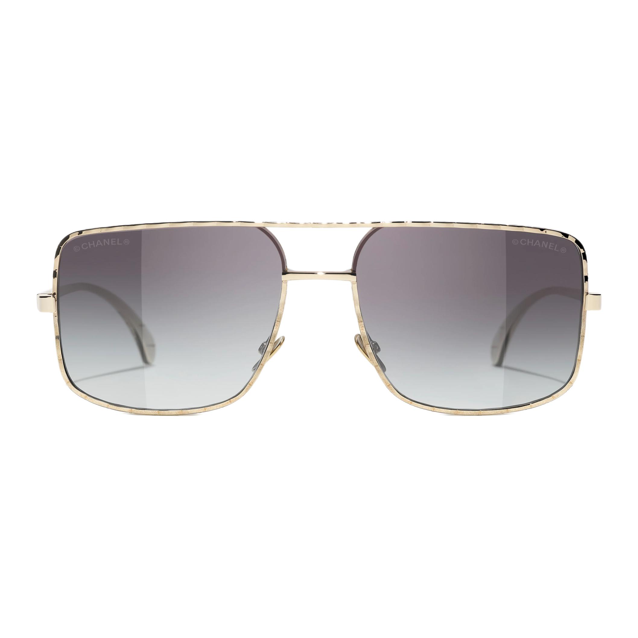 Chanel Simple Line Design Metal Pilot Sunglasses Women sunglasses Gold CH4294C395S6 59mm,Gold
Chanel Simple Line Design Metal Pilot Sunglasses Women sunglasses Gold CH4294C395S6 59mm,Gold