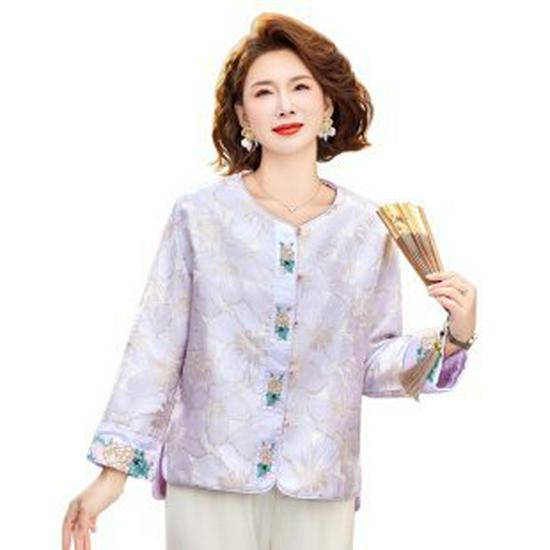 2026 Jacquard Round Neck Spring Jacket for Middle-Aged & Elderly Women 3XL синий
2026 Jacquard Round Neck Spring Jacket for Middle-Aged & Elderly Women 3XL синий